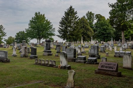 Foto de Historic Evergreen Cemetery, Gettysburg Pensilvania EE.UU. - Imagen libre de derechos