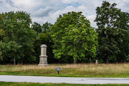 Foto de Meridith Avenue en un día de verano, Gettysburg Pennsylvania EE.UU. - Imagen libre de derechos