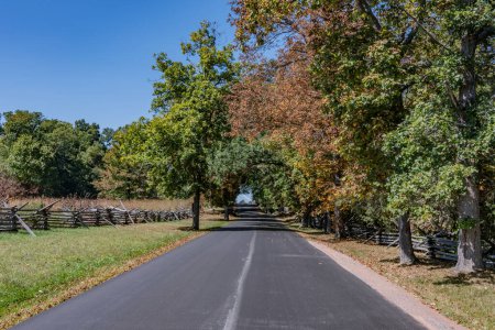 Foto de Un toque de otoño en Gettysburg, Pennsylvania, EE.UU. - Imagen libre de derechos