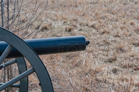 Star in einer Kanone, Gettysburg Pennsylvania USA