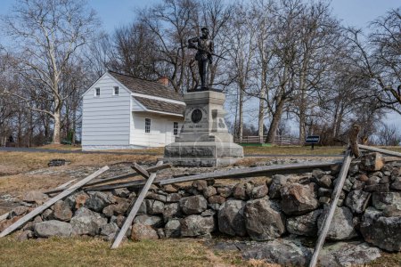 Téléchargez les photos : The Bryan House sur Hancock Avenue, Gettysburg Pennsylvanie États-Unis - en image libre de droit