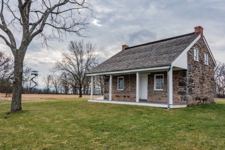Téléchargez les photos : The James Warfield House, Gettysburg Pennsylvanie USA - en image libre de droit