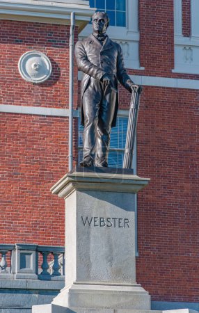 Monument to Daniel Webster, Boston MA USA