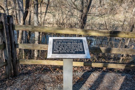 Como lo vieron los georgianos, Antietam National Battlefield, Maryland, EE.UU.