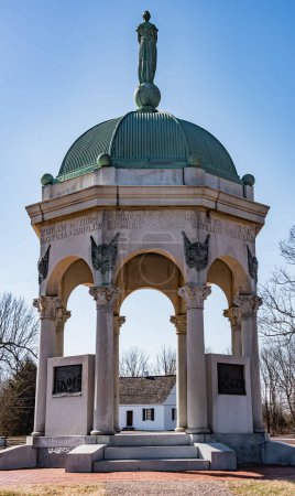 Monumento al Estado de Maryland, Antietam National Battlefield Maryland EE.UU.