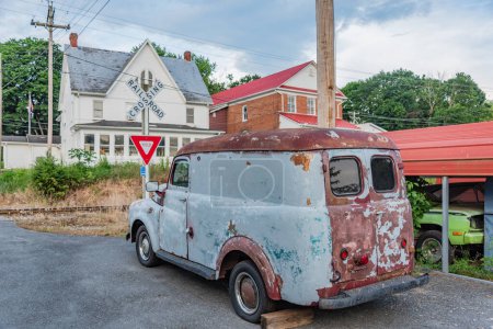 Antique Dodge Panel Truck , Glenville Pennsylvania USA
