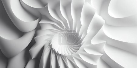 Téléchargez les photos : Abstract 3D White Background. Stunning 3D White Abstract Background. Elegant 3D White Abstract Design. - en image libre de droit