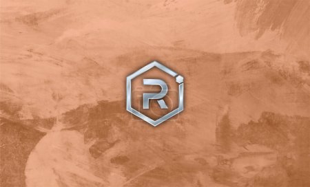 Téléchargez les photos : Radium coin symbol with crypto currency themed background design. - en image libre de droit