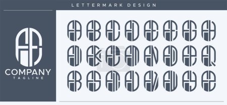 Téléchargez les illustrations : Abstract tube letter F logo design. Modern line capsule FF F letter logo vector template. - en licence libre de droit