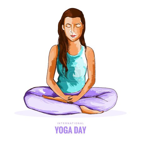 Internationaler Yoga-Tag mit Frauen beim Yoga