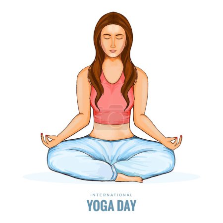 Internationaler Yoga-Tag mit Frauen beim Yoga