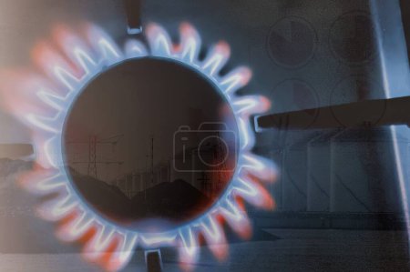 Foto de El mundo y la dependencia del gas natural - Imagen libre de derechos