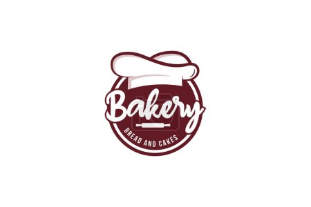 Bäckerei logo Vektor Symbol Illustration