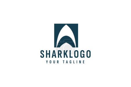 Photo for Shark logo vector icon illustration - Royalty Free Image