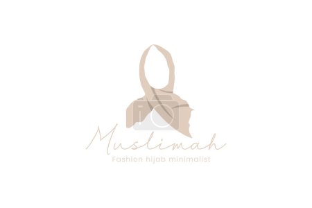hijab logo vektor symbol illustration