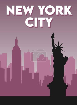 Téléchargez les illustrations : New York États-Unis - en licence libre de droit