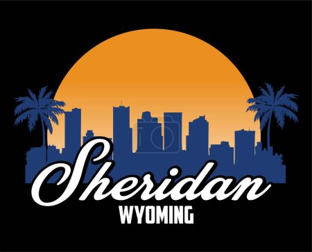 Sheridan Wyoming États-Unis d'Amérique