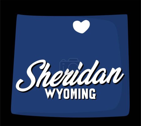 Sheridan Wyoming États-Unis d'Amérique