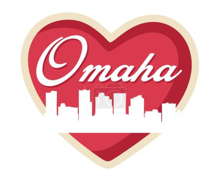 Omaha Nebraska Vereinigte Staaten von Amerika