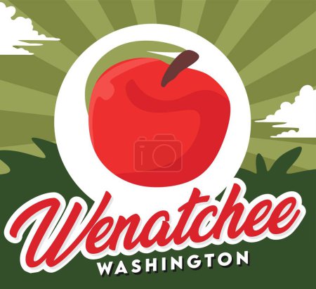 Téléchargez les illustrations : Wenatchee Washington États-Unis d'Amérique - en licence libre de droit