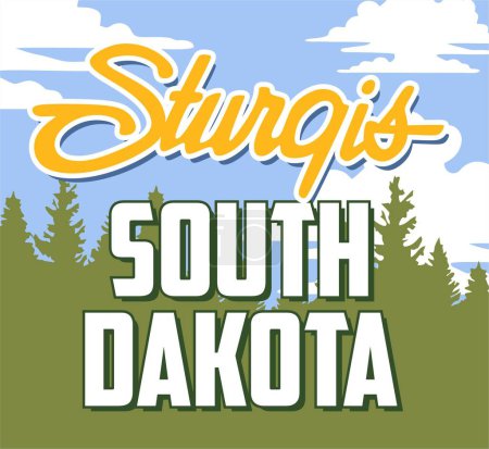 Sturgis Dakota du Sud États-Unis
