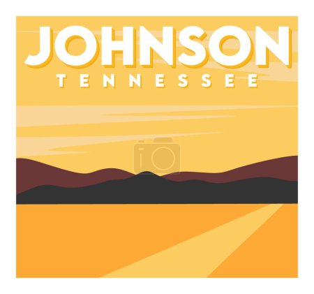 Johnson City Tennessee mit schöner Aussicht