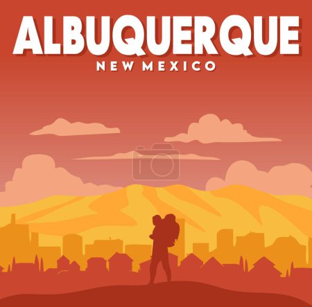 albuquerque new Mexico mit schöner Aussicht