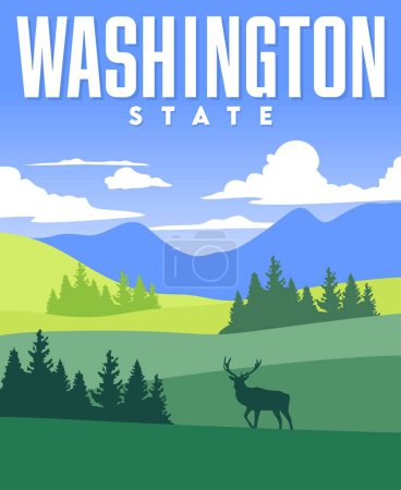 Washington State mit schöner Aussicht