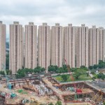 under construction , the building site at hong kong 4 Nov 2022