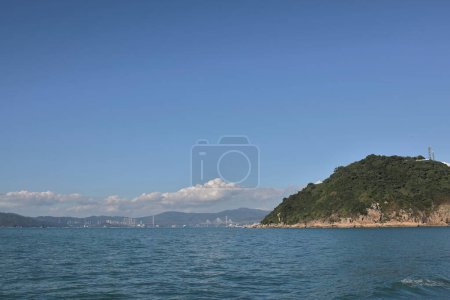 Foto de La isla, Kau Yi Chau, el puerto exterior de hk 29 Nov 2022 - Imagen libre de derechos