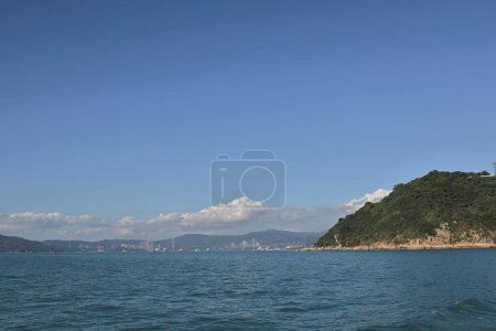Foto de La isla, Kau Yi Chau, el puerto exterior de hk 29 Nov 2022 - Imagen libre de derechos