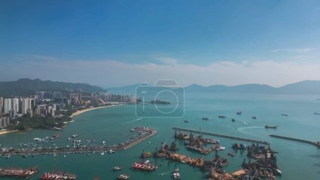 Photo for The landscape Castle Peak Bay, hong kong 6 Jan 2022 - Royalty Free Image
