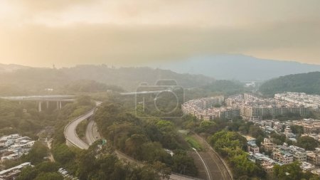Téléchargez les photos : The cityscape of Kam Shek New Village, hk 23 Jan 2023 - en image libre de droit