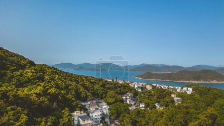 Photo for A Landscape of village in HK, Sheung Yeung Village, March 7 2023 - Royalty Free Image