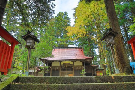 Téléchargez les photos : Temple Higashiyama Shirayama au temple takayama Japon 31 Oct 2013 - en image libre de droit