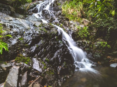 Photo for Beautiful waterfall in Siu Chik Sha , TKO - Royalty Free Image