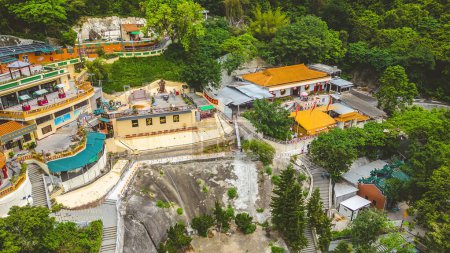Foto de El Yuen Ching Kok Wong Tai Sin Templo, hk Mayo 4 2023 - Imagen libre de derechos