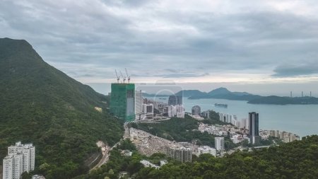 Photo for Sandy Bay Gap, the cityscape of hong kong May 10 2023 - Royalty Free Image