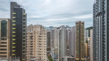 Photo for An apartment block in Hong Kong island May 10 2023 - Royalty Free Image