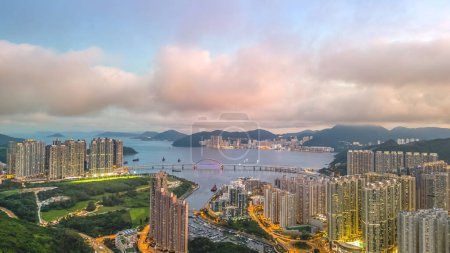 Téléchargez les photos : Tseung Kwan O : Exploration du paysage urbain dynamique de HK, 11 juin 2023 - en image libre de droit