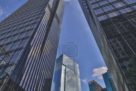 Photo for Discover the modern and dynamic business landscape of Kwun Tong, June 21 2023 - Royalty Free Image