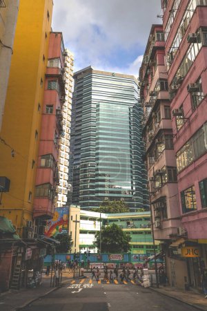 Photo for The old residential blocks at Ngau Tau Kok, June 21 2023 - Royalty Free Image