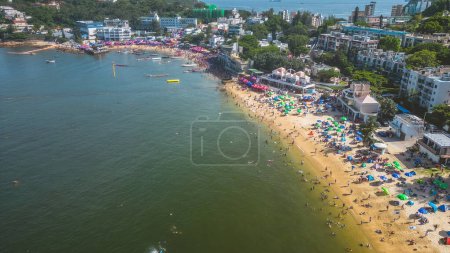 Téléchargez les photos : 22 juin 2023, un Stanley Main Beach Water au hong kong - en image libre de droit
