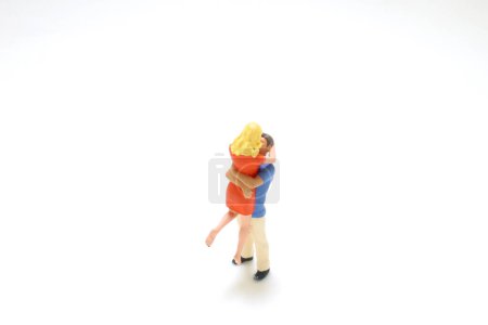 Photo for A mini of the couple standing on board - Royalty Free Image
