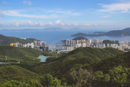 Photo for South District of Hong Kong is a vibrant and diverse area, June 26 2023 - Royalty Free Image