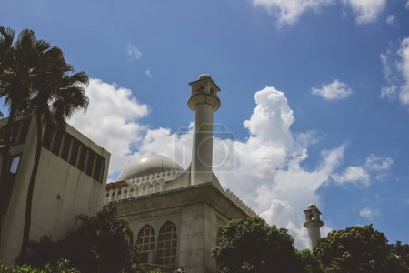 Photo for Prominent Islamic center and mosque in Kowloon, HK June 26 2023 - Royalty Free Image