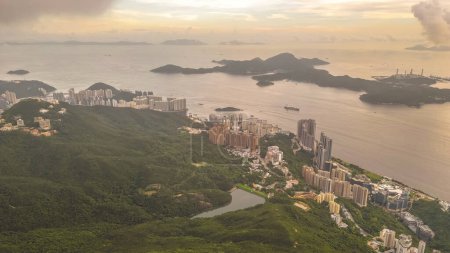 Photo for June 26 2023 the landscape of cyberport in hong kong island - Royalty Free Image
