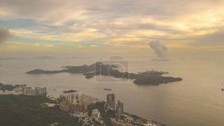 Photo for June 26 2023 the landscape of cyberport in hong kong island - Royalty Free Image