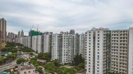 Foto de Elevada urbanización privada en Hung Hom, 1 de julio de 2023 - Imagen libre de derechos