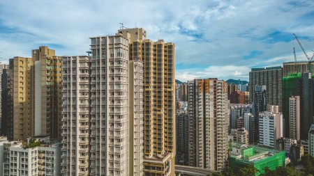 Photo for High rises Private Housing Estate at Hung Hom, July 1 2023 - Royalty Free Image